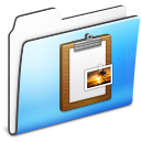 Clipboard Folder smooth 128x128